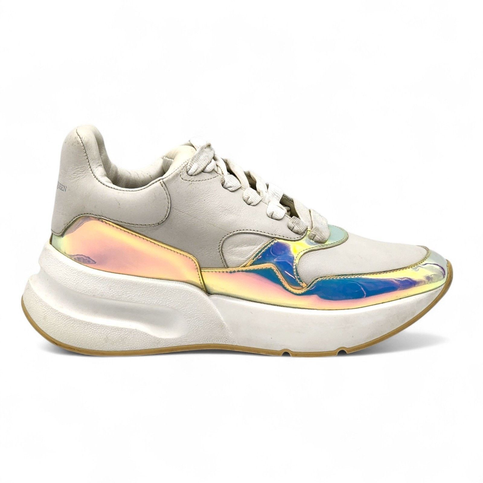 Alexander McQueen Oversized Runners Kadin Sneakers White EU 40 US 7 Size US 7 / EU 40 - 2 Thumbnail
