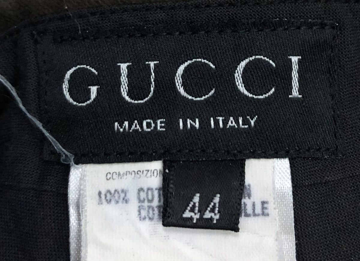 Gucci × Vintage Gucci Men's Cotton Pants – Made in Italy Size US 29 - 14 Thumbnail