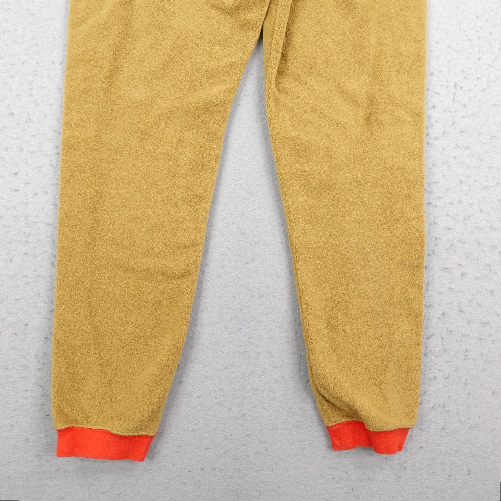 Nike Nike Pants Womens M Beige Orange Blue NSW Polar Tracksuit Fleece Joggers Size 32" / US 10 / IT 46 - 6 Thumbnail