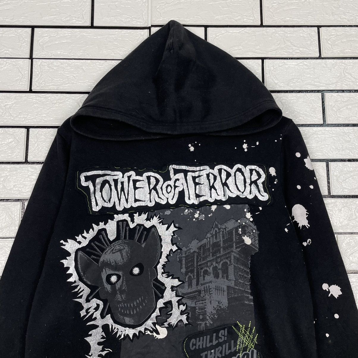 Disney Tokyo Disney Resort Tower Of Terror Hoodie Size US M / EU 48-50 / 2 - 2 Thumbnail