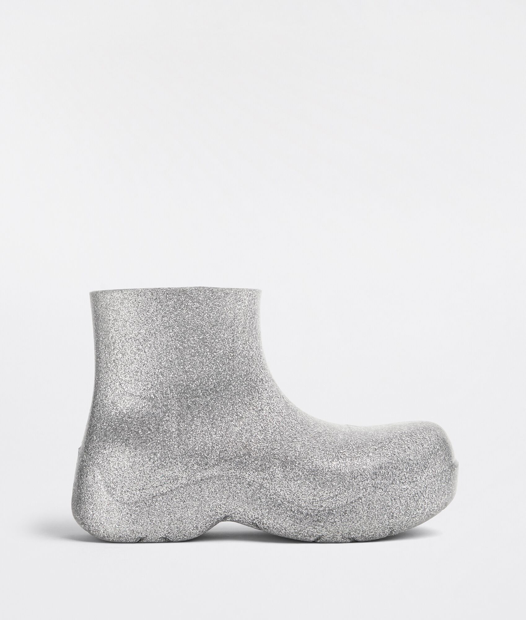 Bottega Veneta o1n1vont1124 Puddle Ankle Boots in Silver Size US 8 / IT 38 - 1 Thumbnail