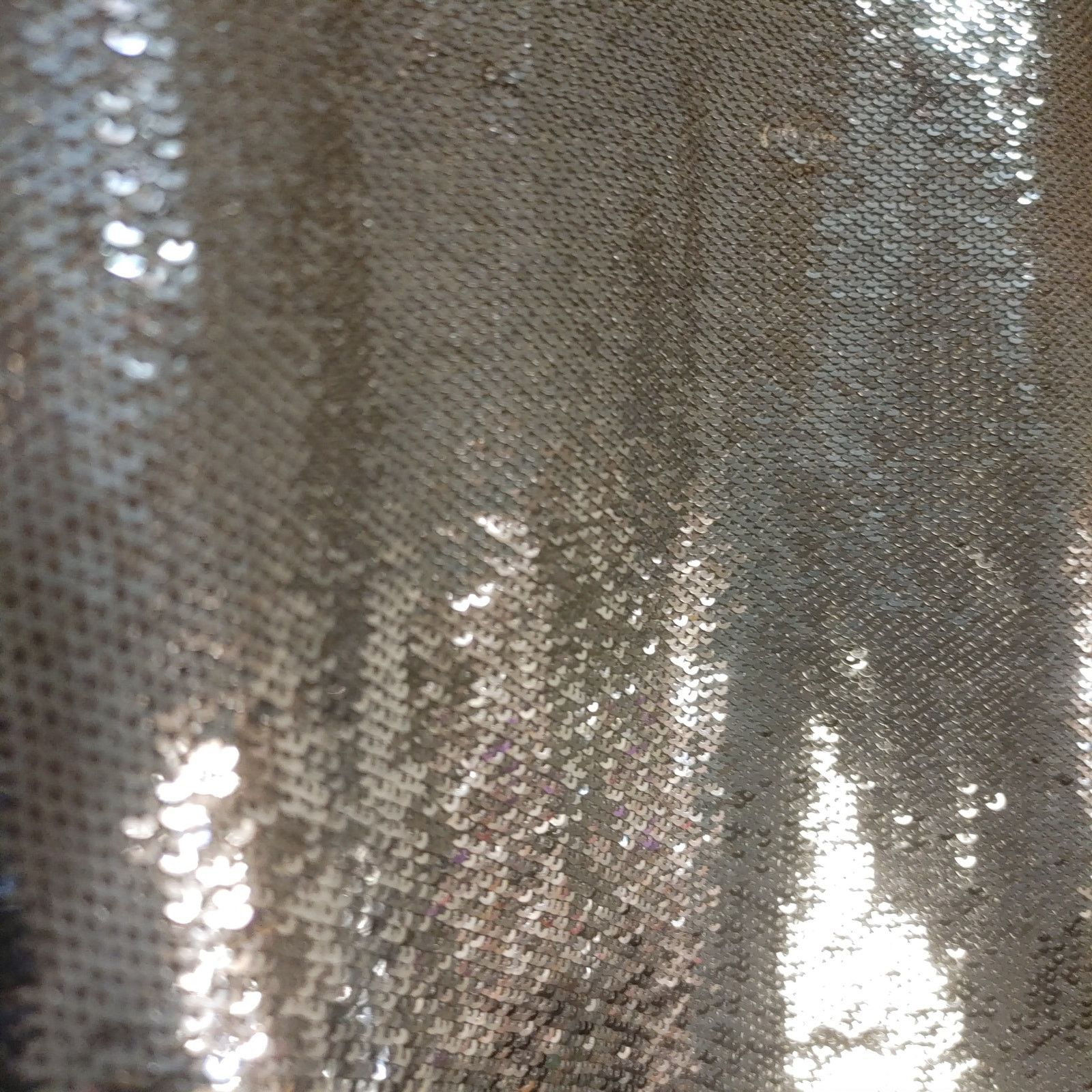 Other Dianne Von Furstenberg Women's S Silver Sequin Front Tank Size S / US 4 / IT 40 - 3 Thumbnail