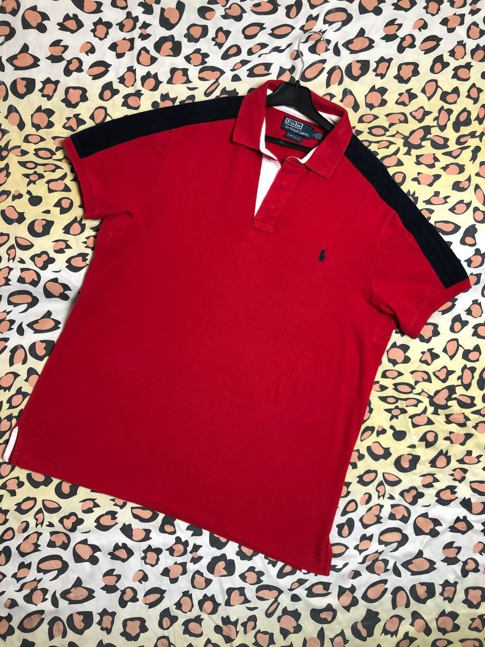 Polo Ralph Lauren × Vintage Vintage Polo Ralph Lauren Polo Rugby T Shirt Size US L / EU 52-54 / 3 - 1 Thumbnail