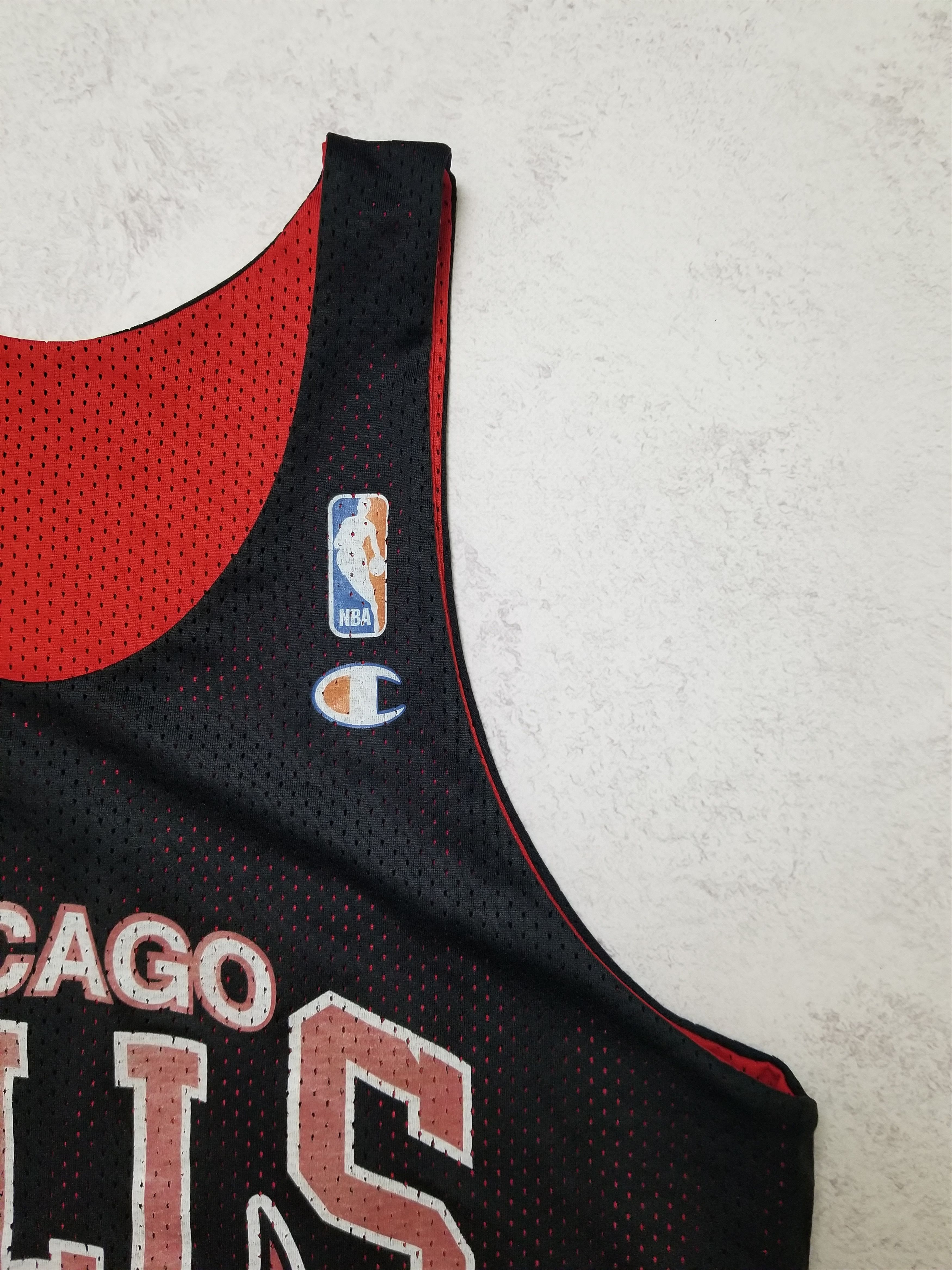 Champion VTG Reversible Chicago Bulls NBA Basketball Jersey Size US XXS / EU 40 - 5 Thumbnail