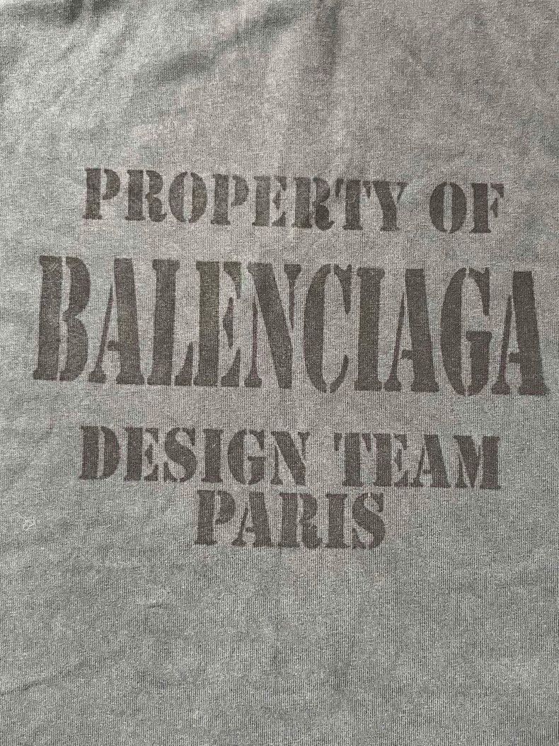 Balenciaga Balenciaga Balenciaga Team Vintage Short Sleeve TShirt -25 Size US XS / EU 42 / 0 - 3 Thumbnail