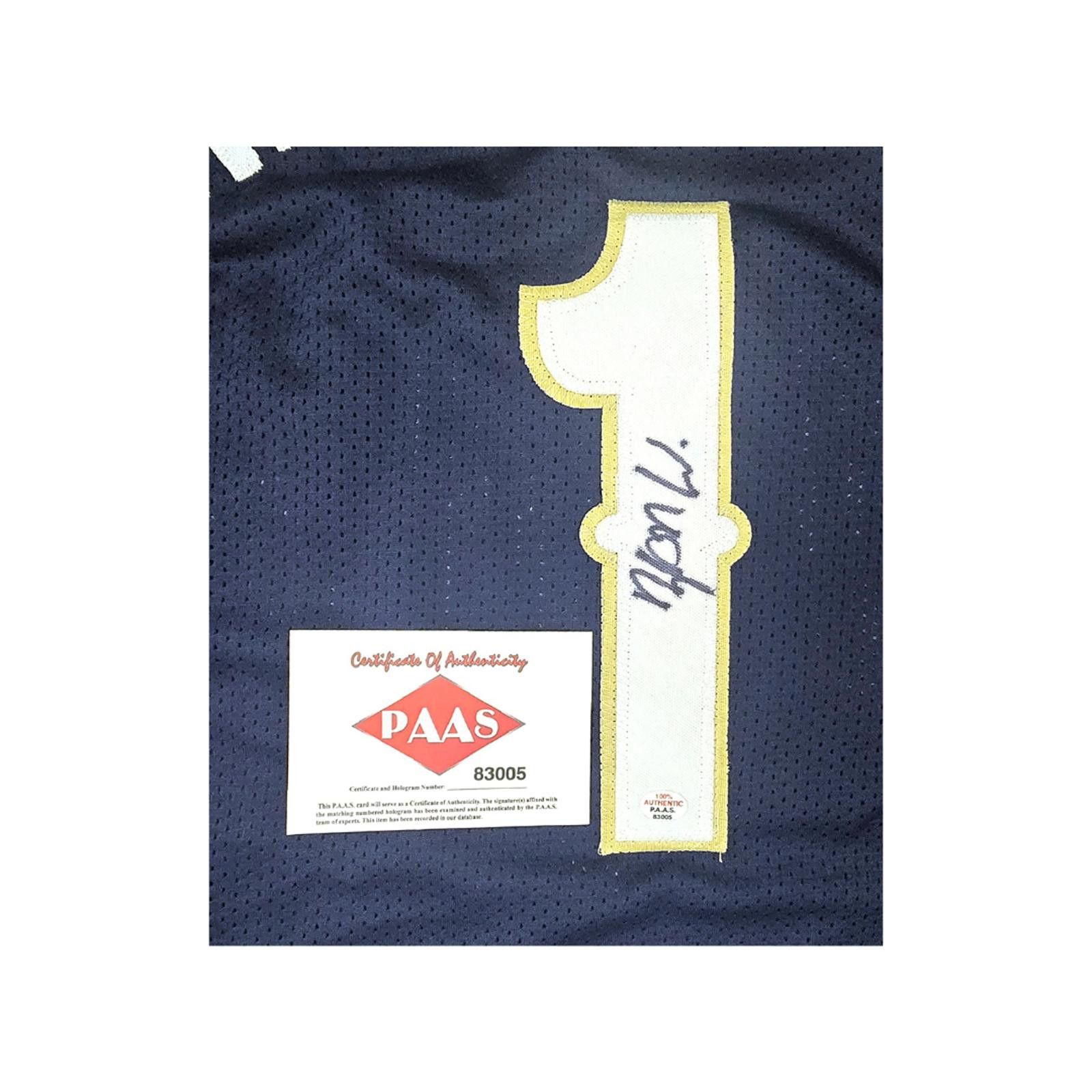 Other Zion Williamson Pelicans signed basketball jersey COA Size ONE SIZE - 4 Thumbnail