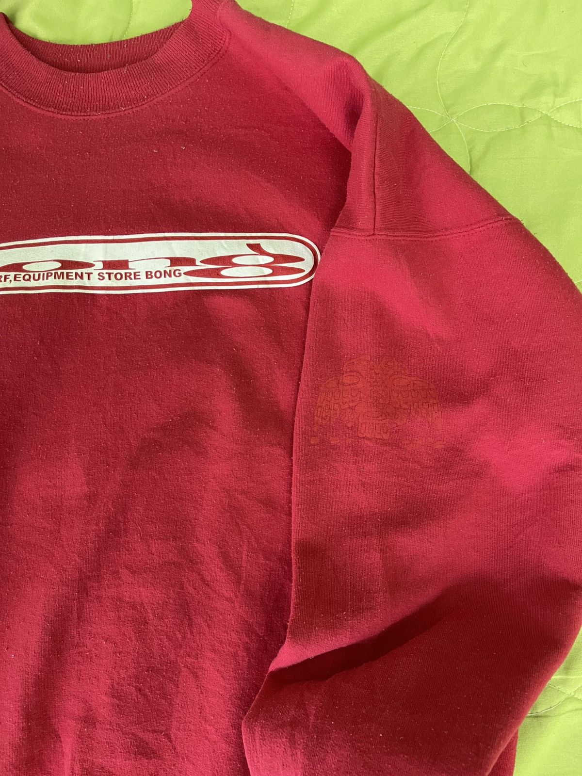 Vintage Vintage Bong Snow Skate Surf Equipment Store Bong Sweatshirt Size US L / EU 52-54 / 3 - 9 Thumbnail