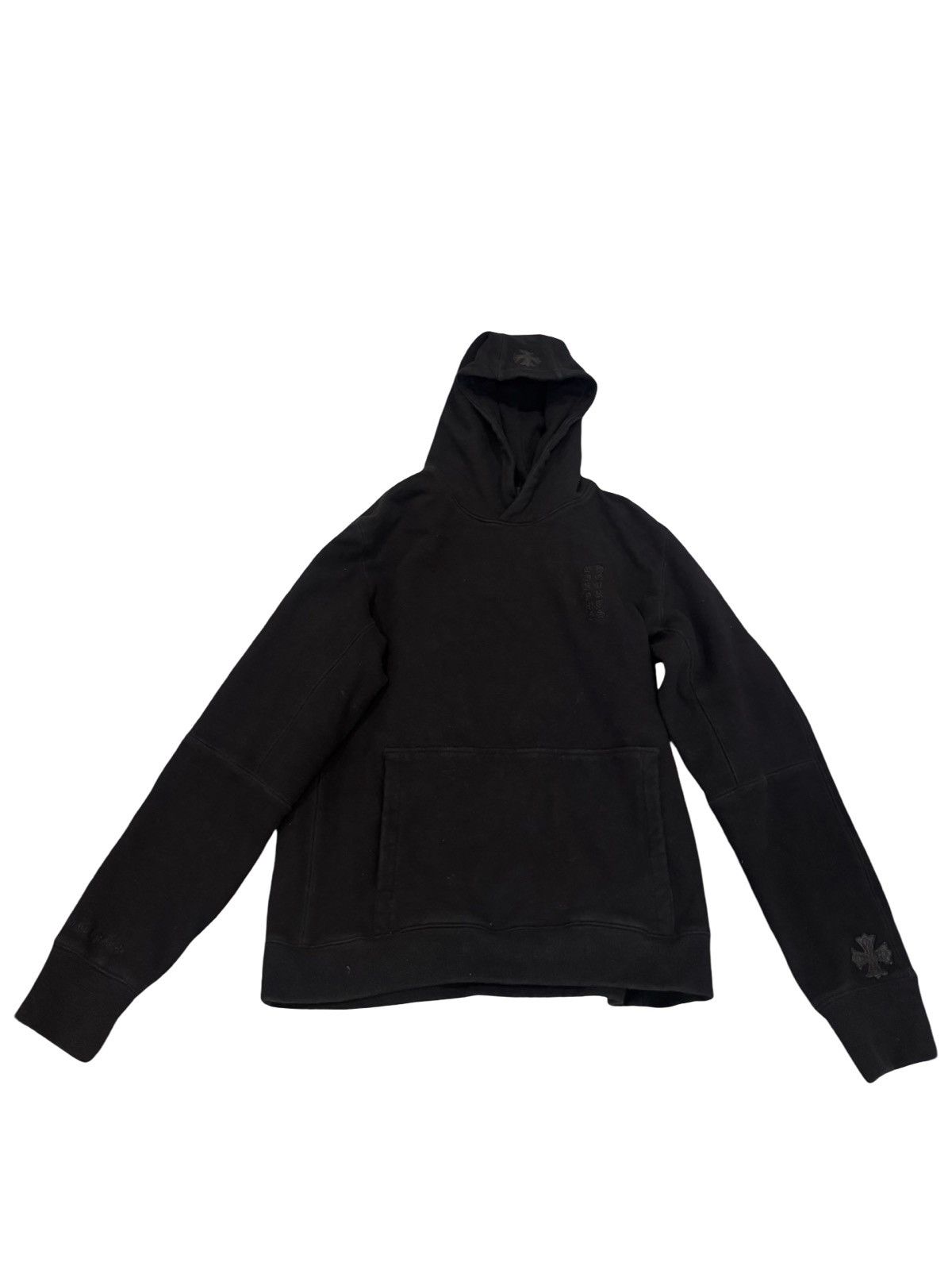 Chrome Hearts Cross patch fuck you hoodie Size US M / EU 48-50 / 2 - 1 Thumbnail