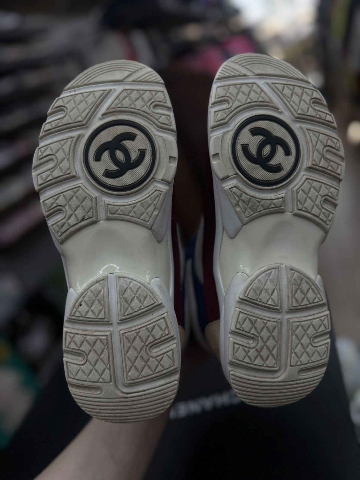 Chanel Chanel High Top Women’s Sneakers 39EU/9US (W) $1050 Size US 9 / IT 39 - 16 Thumbnail