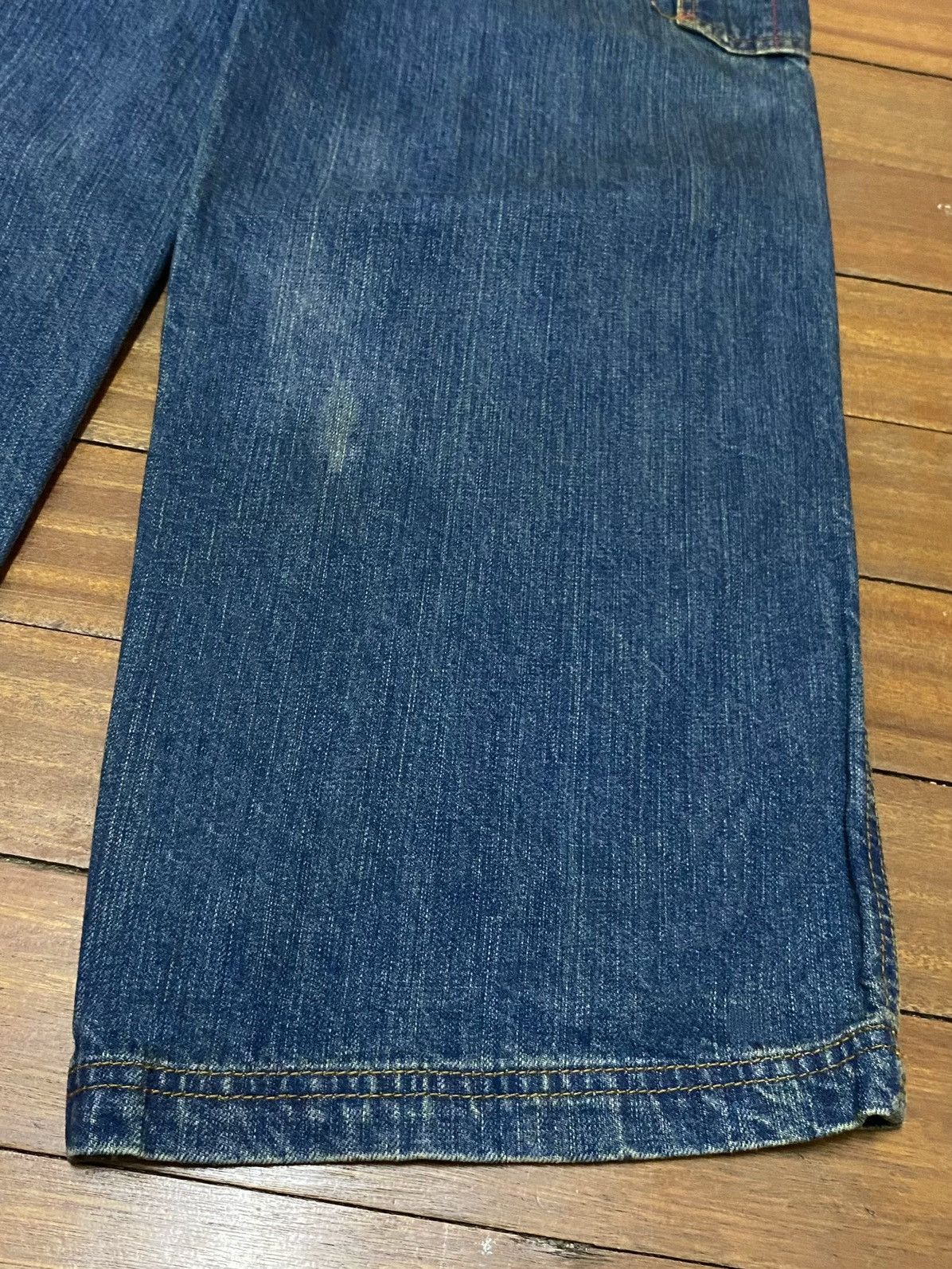 Other Very Rare Design Vintage Brand Piko Skater Baggy Jeans 1990s Size US 33 - 8 Thumbnail