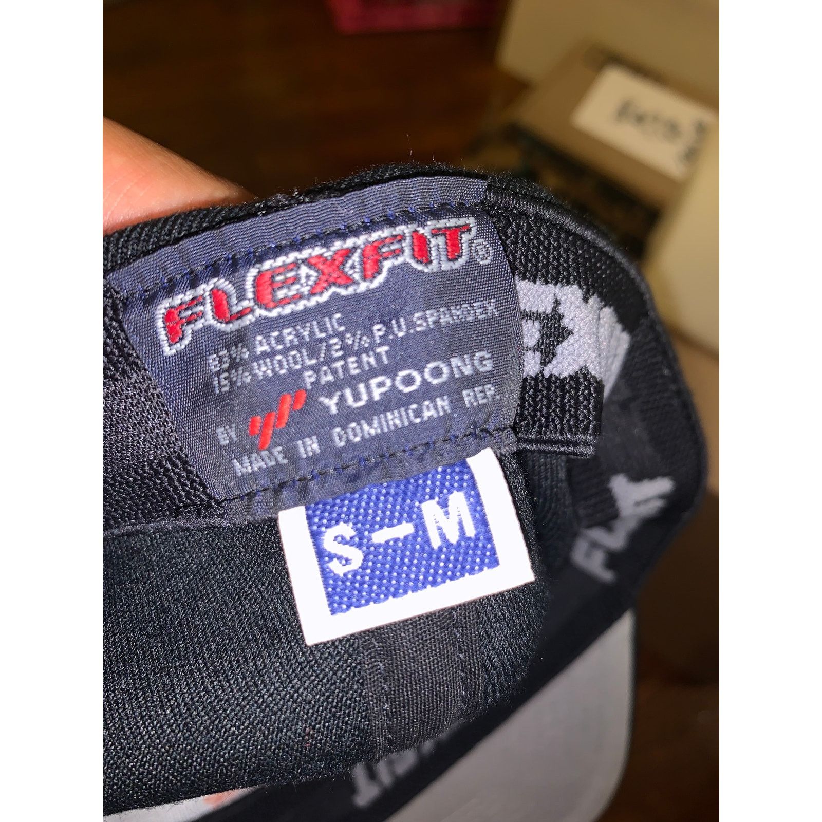 Other Public Nuisance Garage Hat Black FlexFit S M Deadstock Size ONE SIZE - 6 Thumbnail