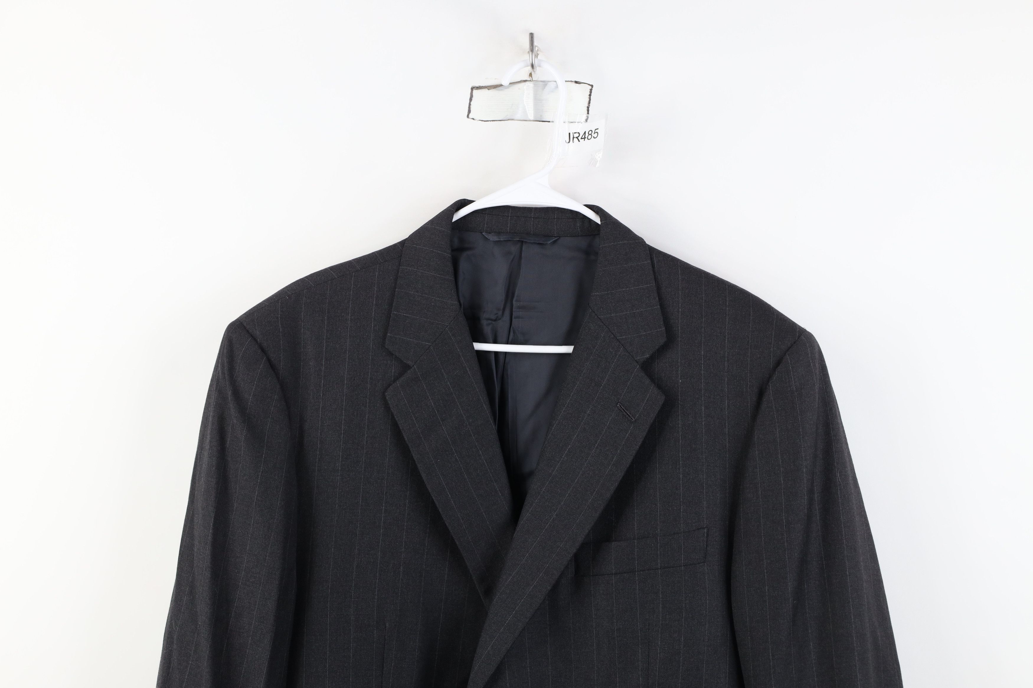 Hickey Freeman Hickey Freeman Loro Piana Super 120s Wool Blazer Suit Jacket Size US XXL / EU 58 / 5 - 2 Thumbnail
