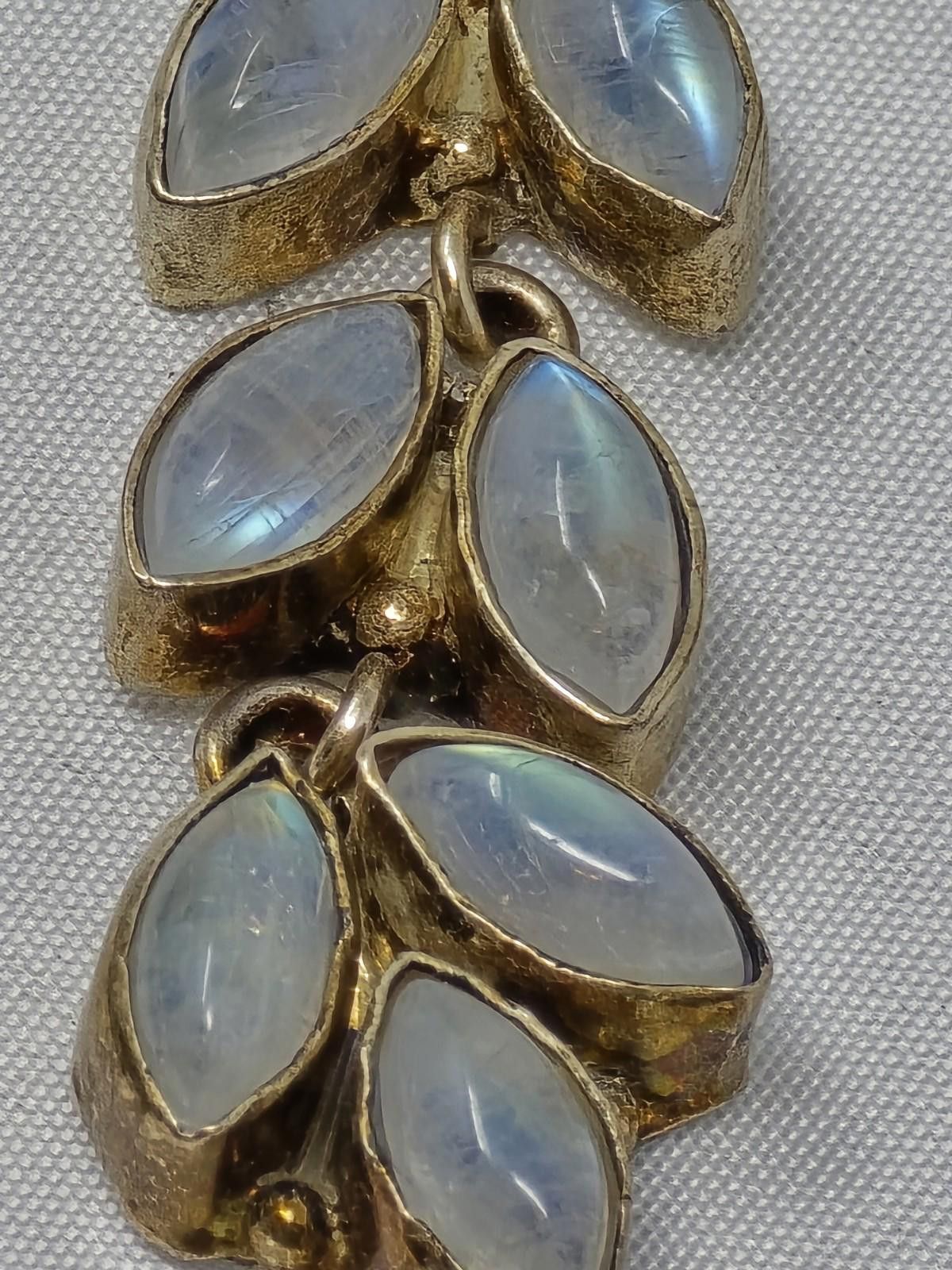 Bonobos Handmade 925 Sterling Silver Dangle Earrings w/ Blue Glass Size ONE SIZE - 6 Thumbnail