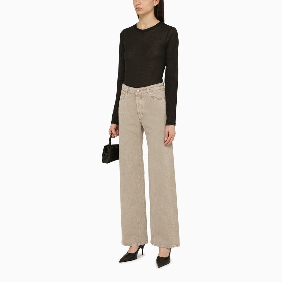 Our Legacy o1d2blof0924 Denim Jeans Belt In Beige Size 26" / US 2 / IT 38 - 2 Thumbnail