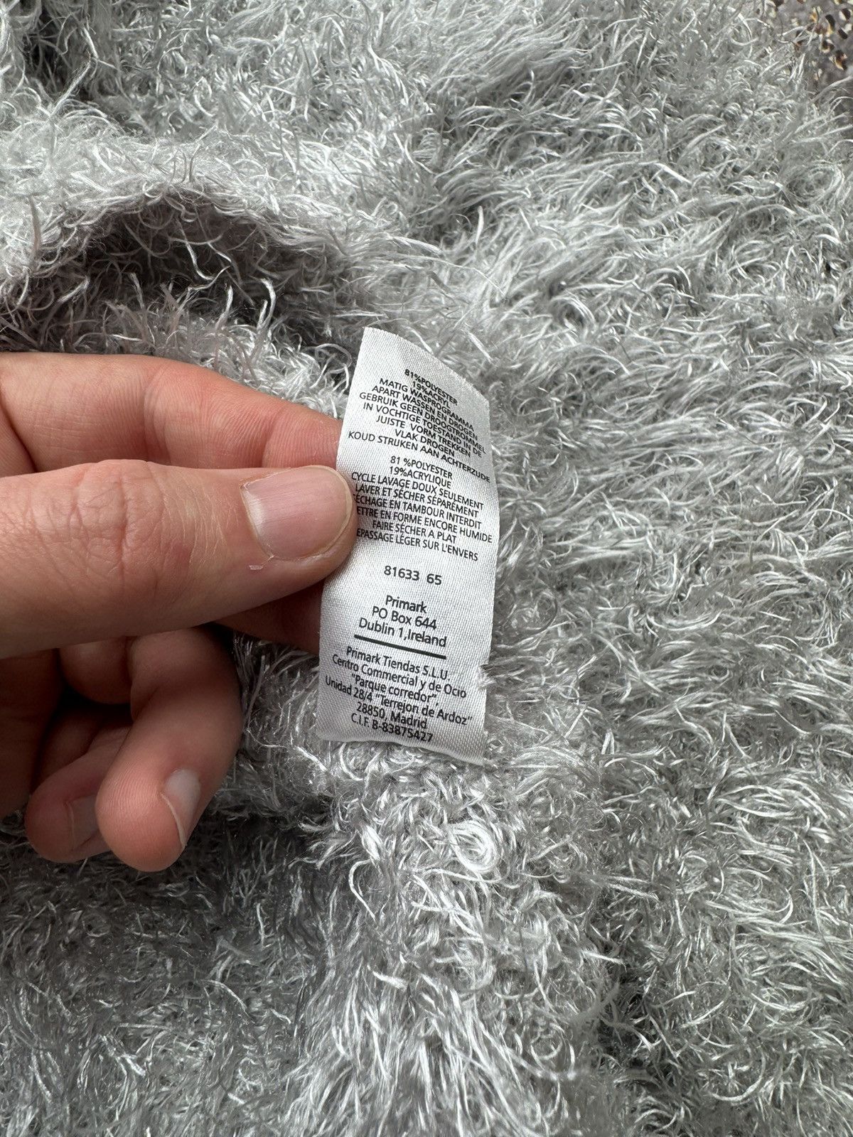 Vintage Vintage Faux Mohair Sweater Size M / US 6-8 / IT 42-44 - 6 Thumbnail