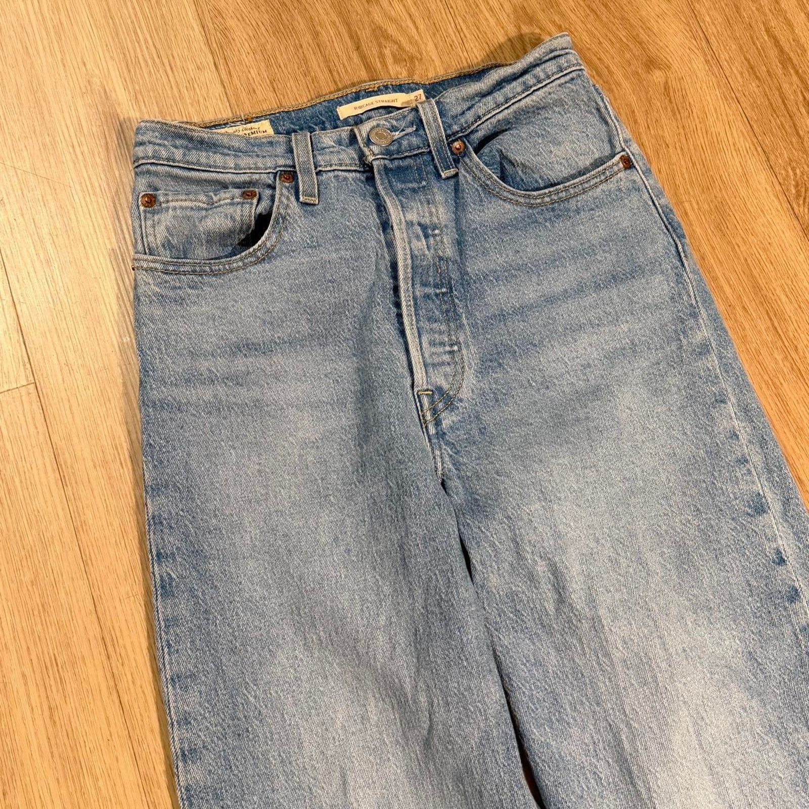 Levi's Levis ribcage straight denim Size 27" / US 4 / IT 40 - 5 Thumbnail