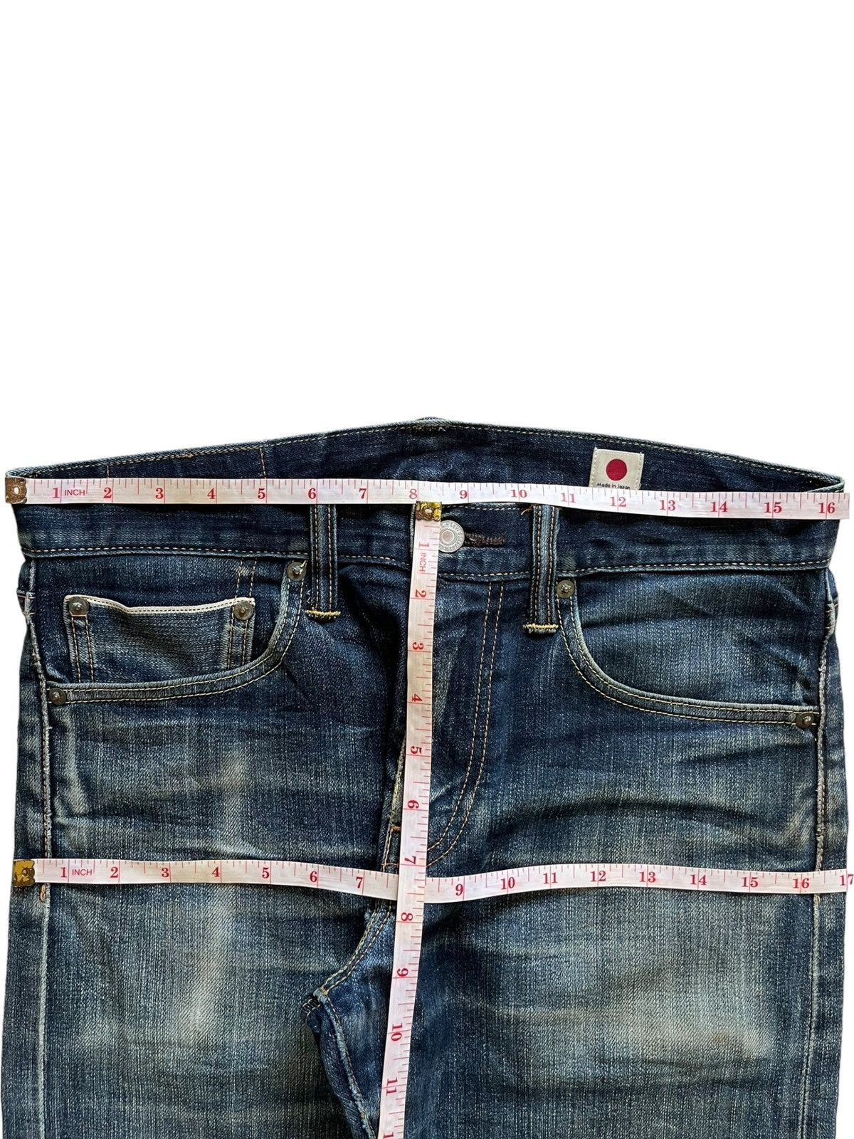 Levi's × Levi's Vintage Clothing Vintage 2006 Levis 511 Japan Selvedge Mudwash Slim Fit Jeans Size US 33 - 13 Thumbnail