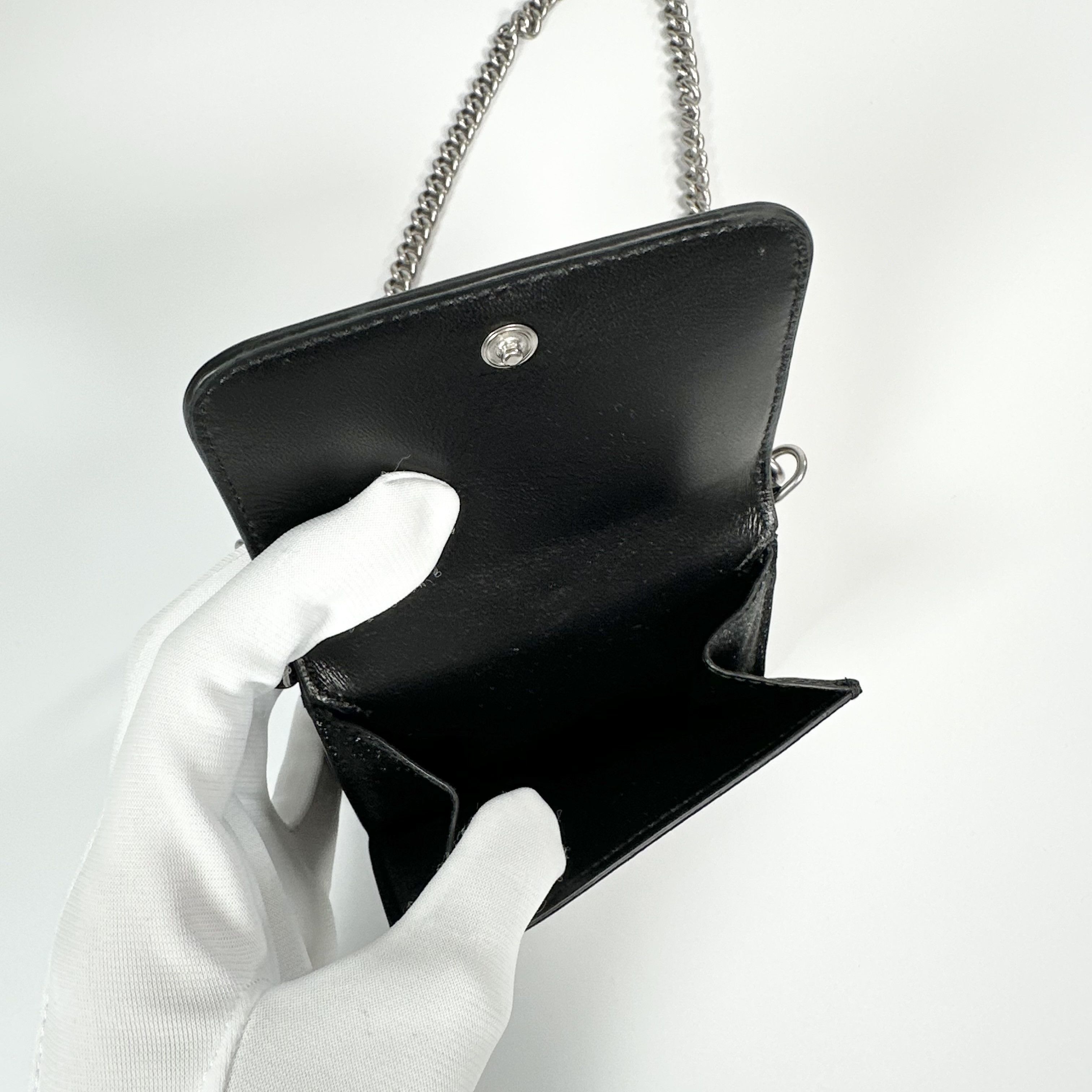 o1s1rm1225 Size: OS / Cash Mini Wallet On Chain Sparkling