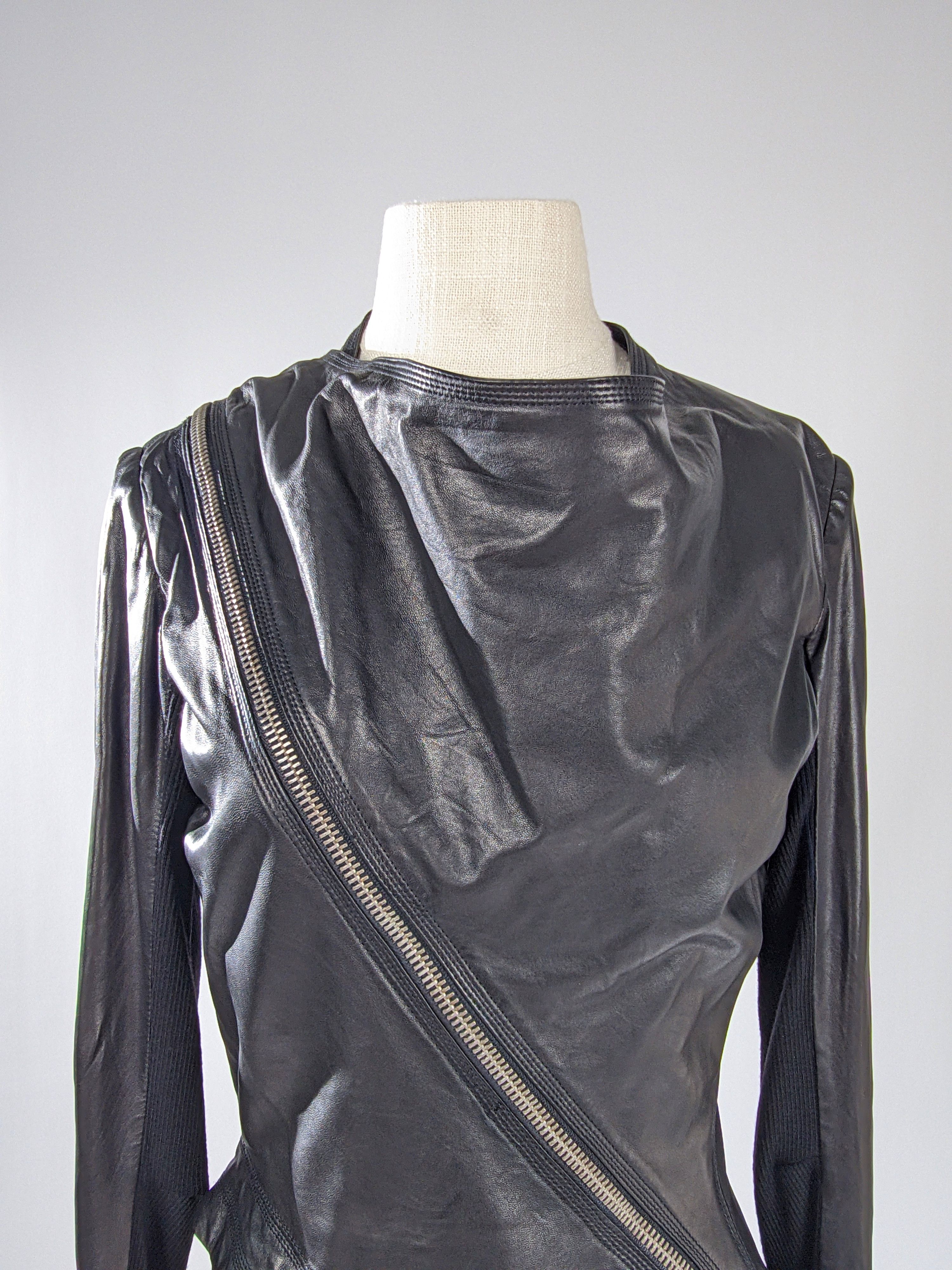Rick Owens Rick Owens leather jacket Size M / US 6-8 / IT 42-44 - 7 Thumbnail