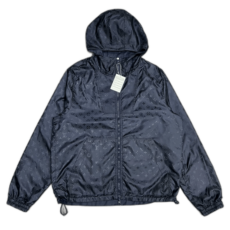 Louis Vuitton Logo Print Windbreaker Jacket