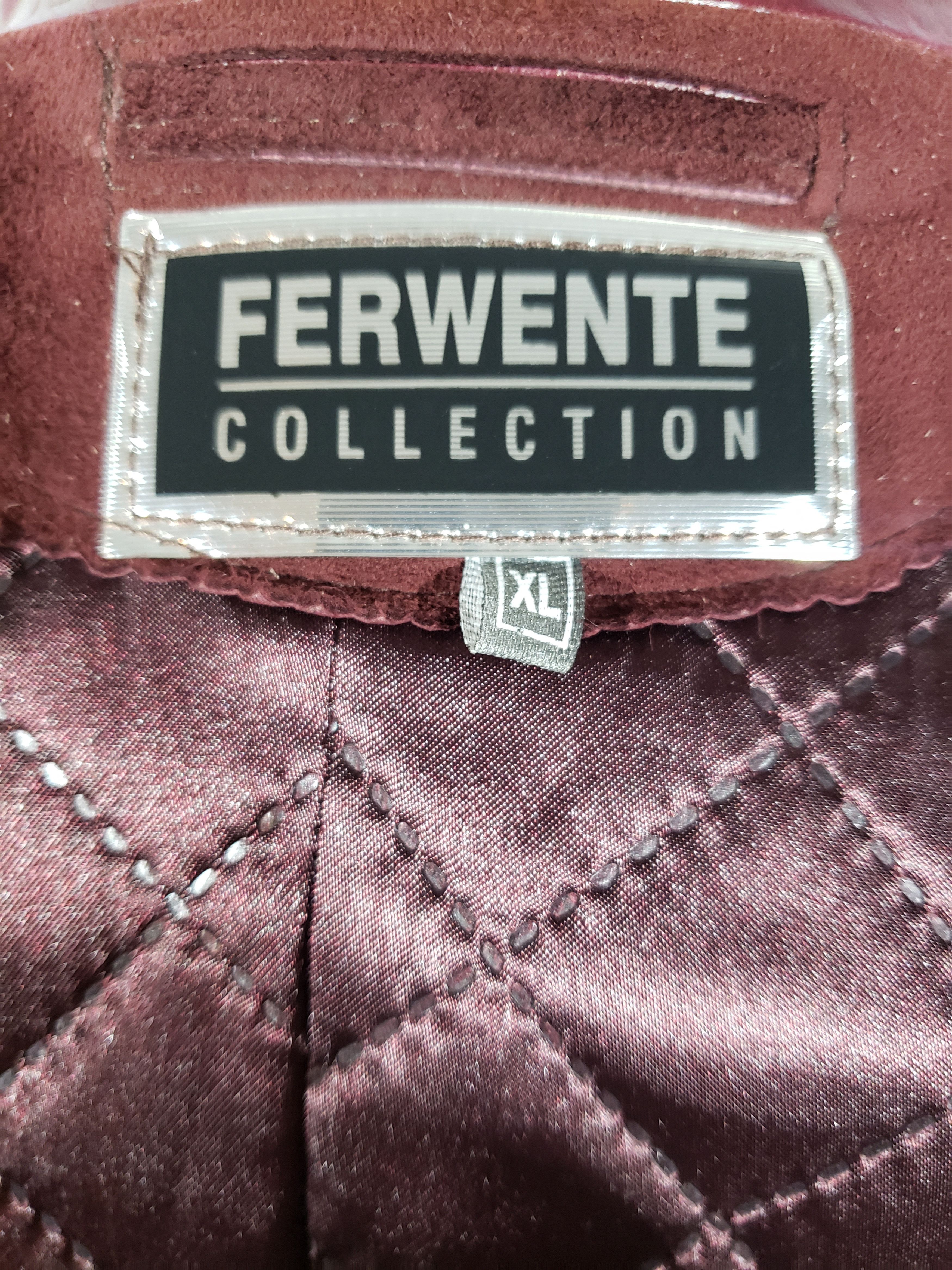Other Cute women's long burgundy leather jacket. Size M / US 6-8 / IT 42-44 - 10 Thumbnail
