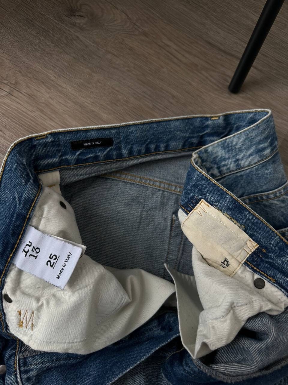 Japanese Brand × R13 R13 Crossover Kelly Wash Size 25 Italian Distressed Jeans Size US 26 / EU 42 - 8 Thumbnail