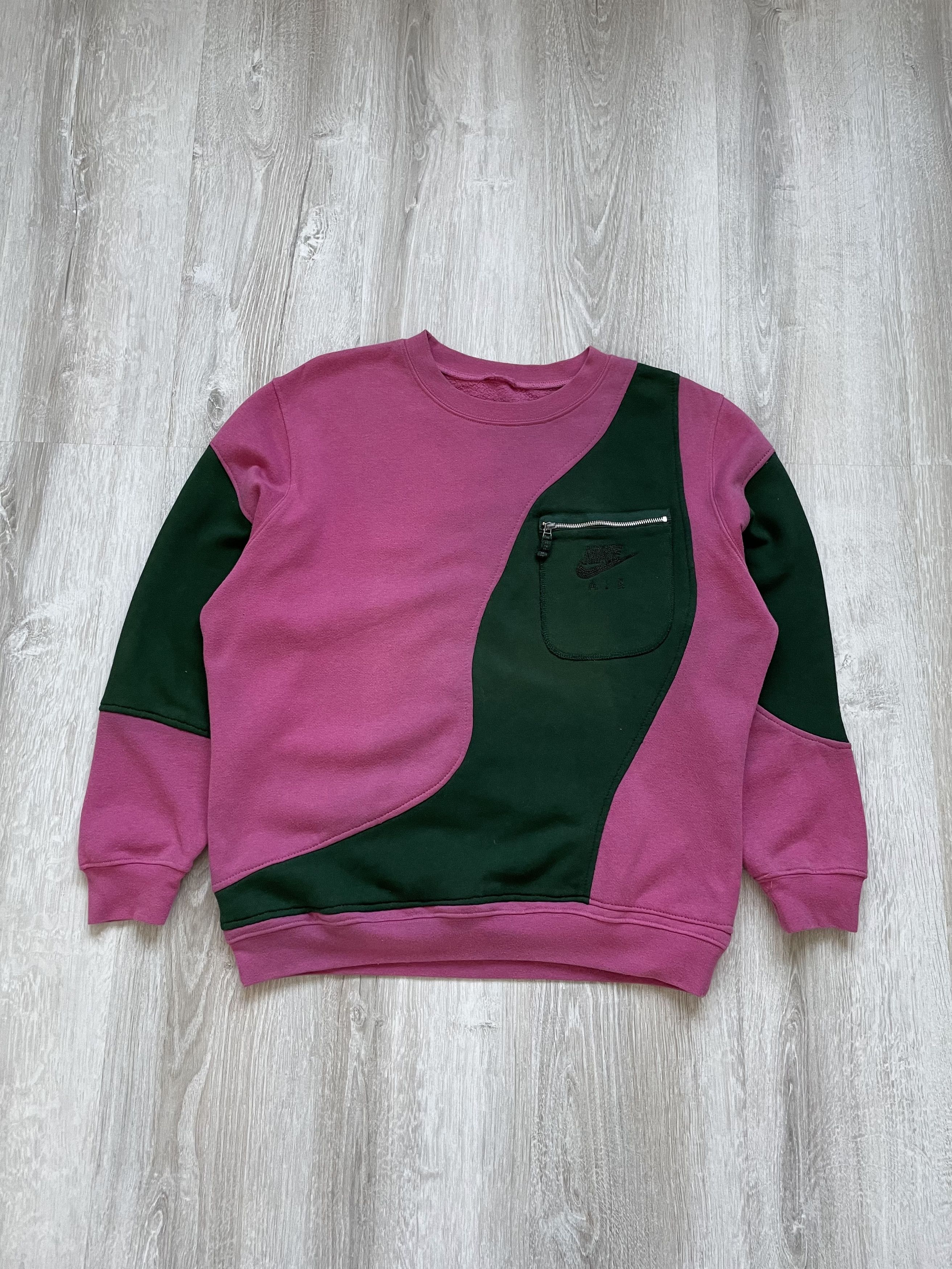 Nike Vintage Y2K Nike Custom Sweatshirt Zip Pockets Size US M / EU 48-50 / 2 - 1 Thumbnail
