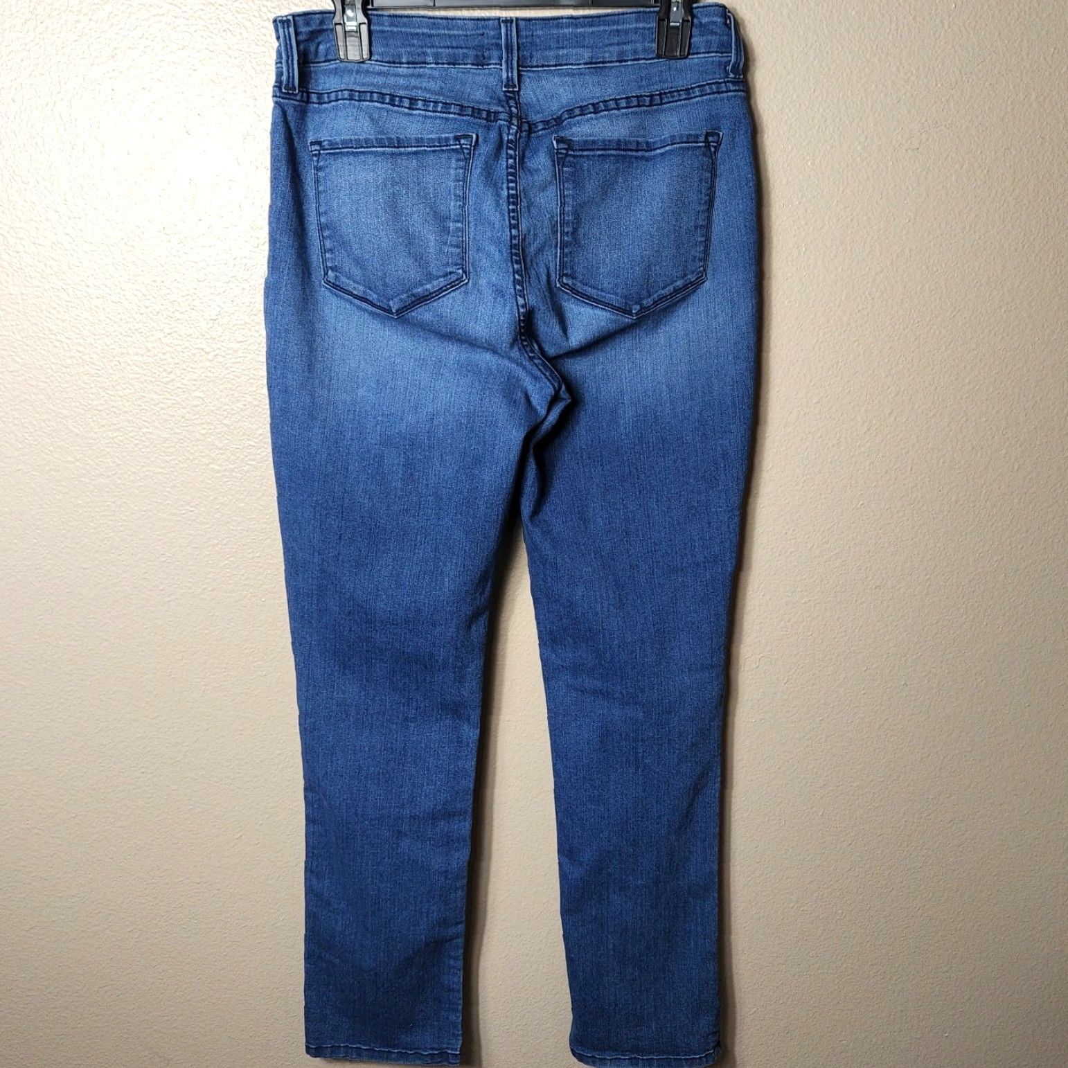 NYDJ VINTAGE NYDJ High Rise Skinny Straight Jeans-Size 8 Size 30" / US 8 / IT 44 - 6 Thumbnail
