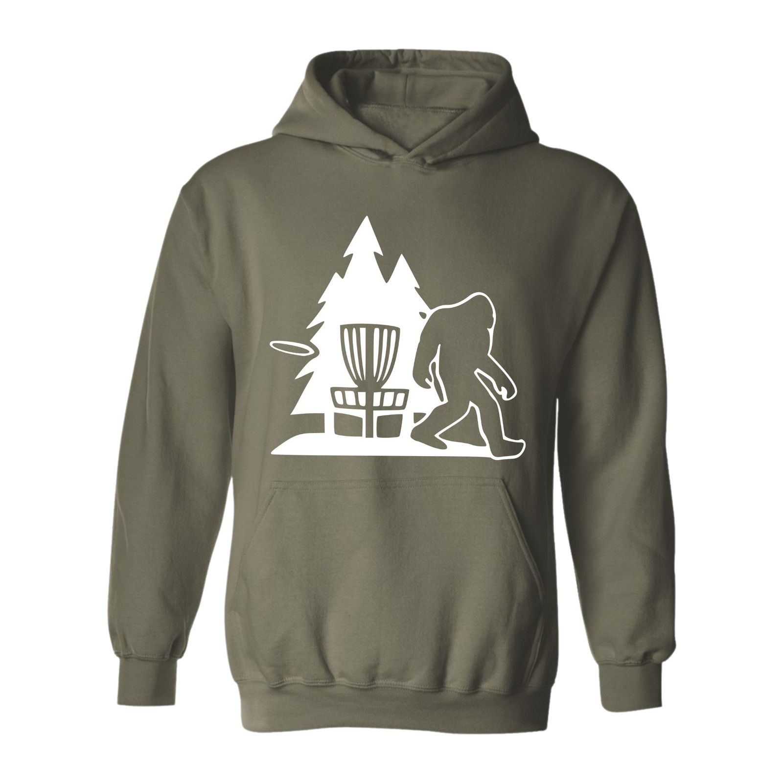 Gildan Disc Golf Hoodie SASQUATCH BASKET Discgolfer Sweatshirt Size US L / EU 52-54 / 3 - 5 Thumbnail