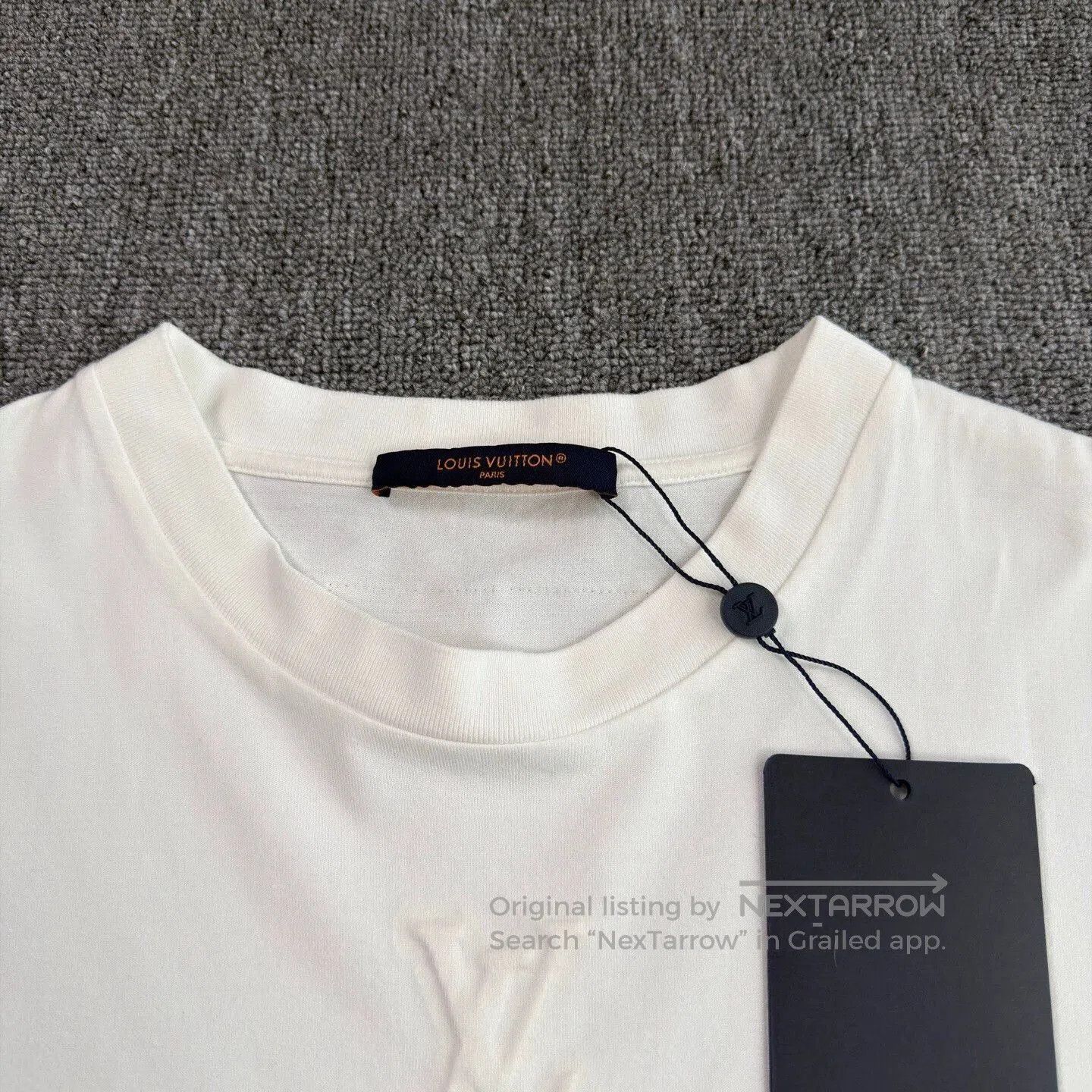 Louis Vuitton White Short-Sleeve Crew Neck Shirt. Size US M / EU 48-50 / 2 - 3 Thumbnail