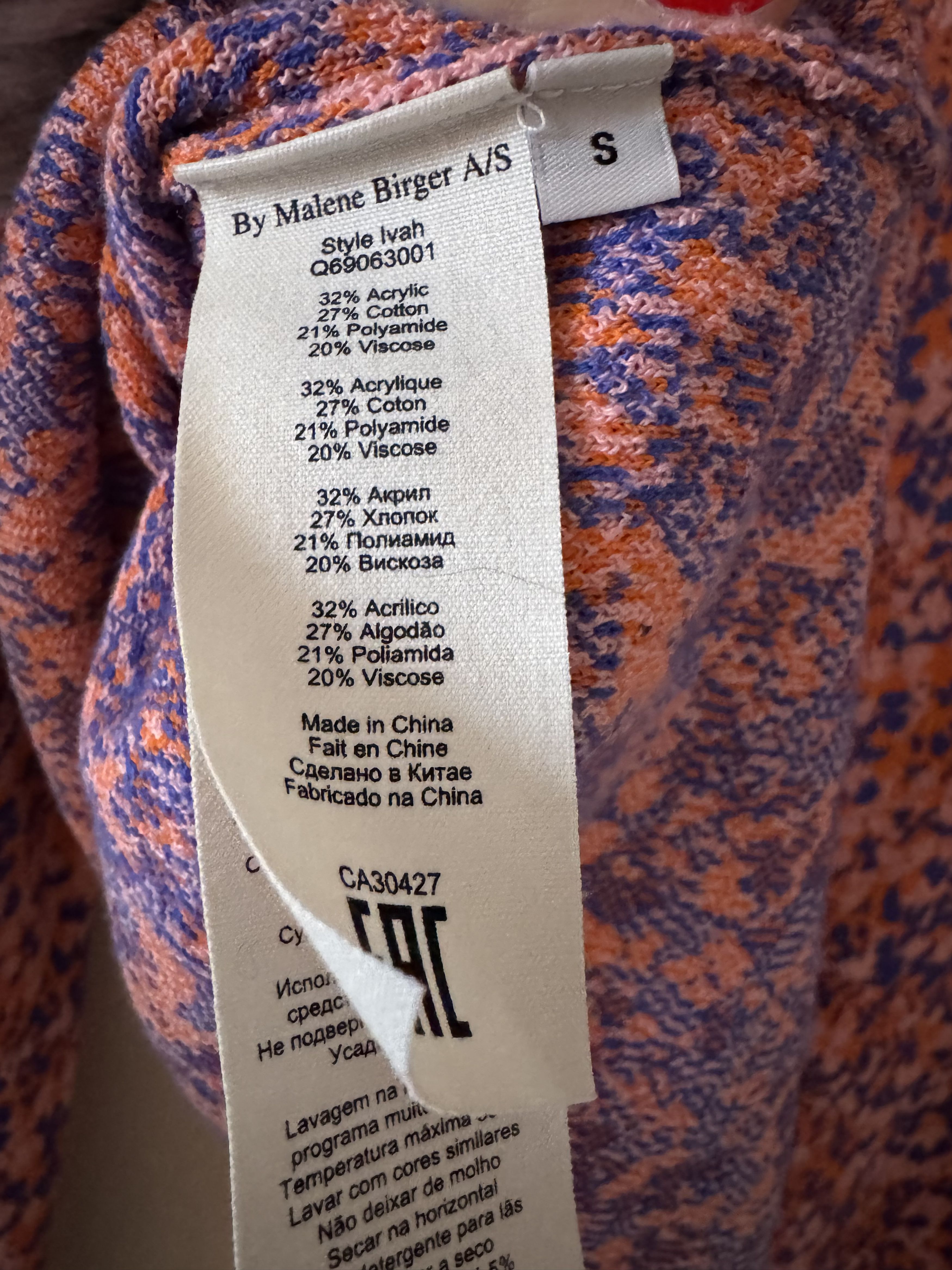 By Malene Birger Abstract sweater by malenie briger Size S / US 4 / IT 40 - 5 Thumbnail