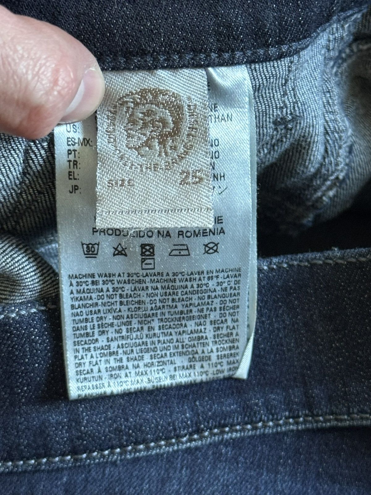 Diesel Diesel 25/32 Livier Flare low waist jeans trousers pants Y2K Size 25" / US 0 / IT 36 - 7 Thumbnail