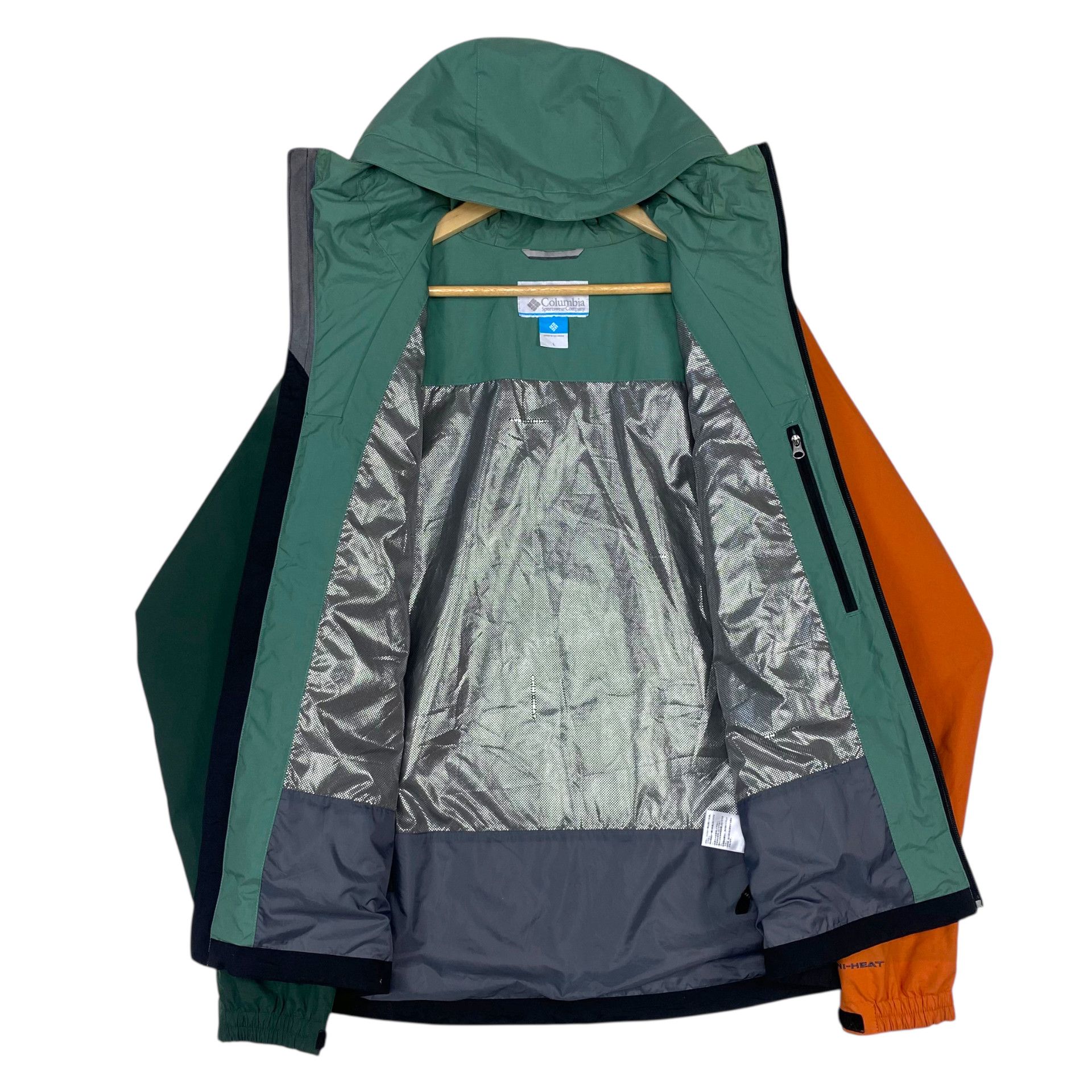 Columbia 💥COLUMBIA MULTICOLOR OUTDOOR OMNIHEAT ZIP JACKET Size US L / EU 52-54 / 3 - 7 Thumbnail