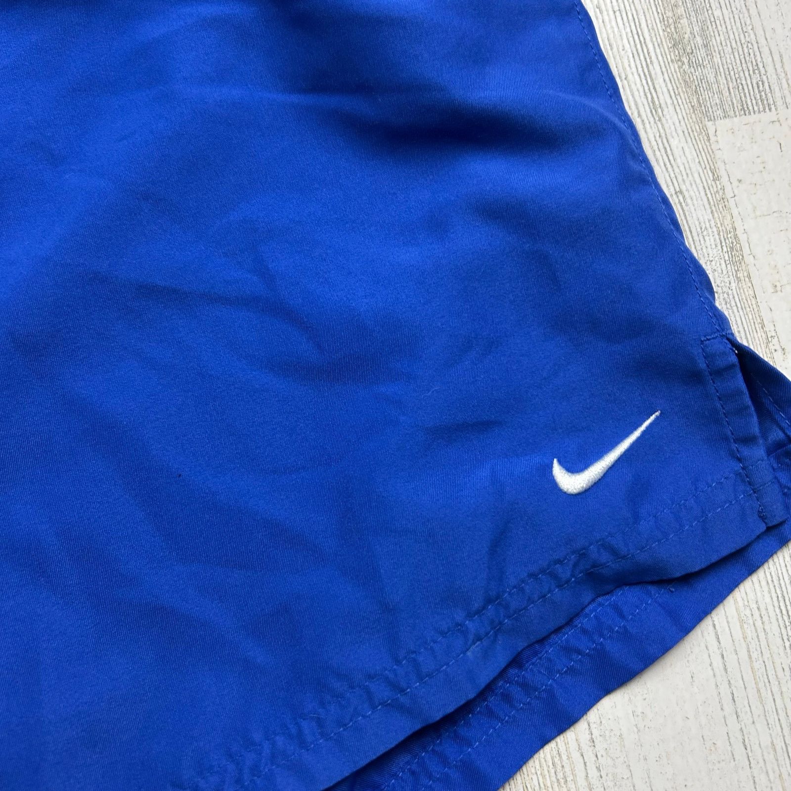 Nike × Vintage Nike Blue Youth Swim Trunks Size US 30 / EU 46 - 2 Thumbnail