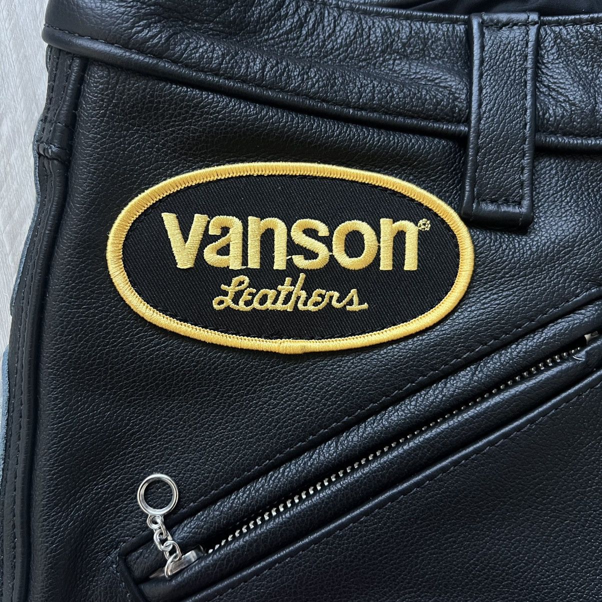 Supreme × Vanson Leathers Supreme x Vanson Ghost Rider Leather Pants (Black) Size US 32 / EU 48 - 8 Thumbnail