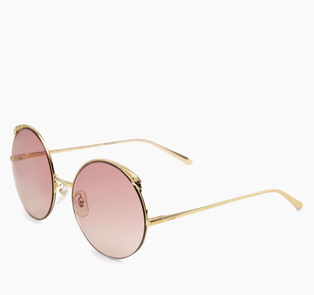 Cartier Cartier Circle Panther Sunglasses Size ONE SIZE - 1 Thumbnail