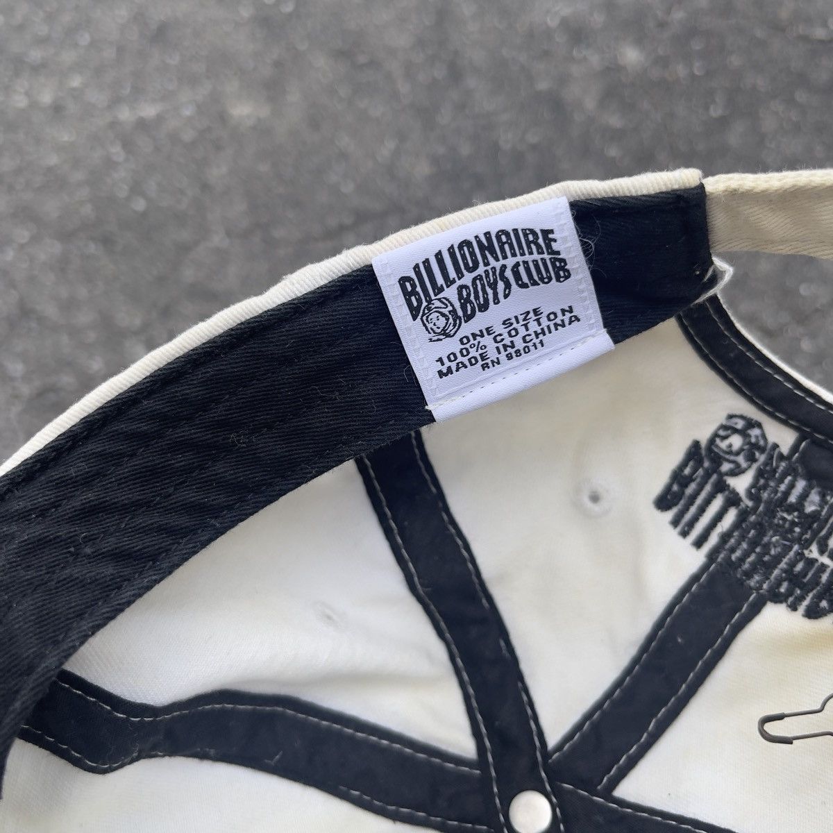 Billionaire Boys Club × Icecream × Vintage Thrashed BILLIONAIRE BOYS CLUB B.C. JAPAN Dad Hat Size ONE SIZE - 7 Thumbnail