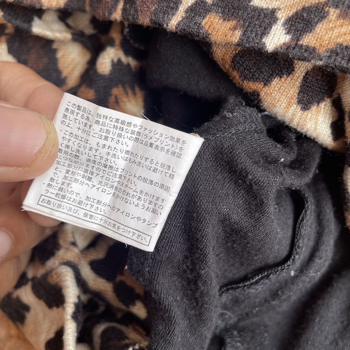 If Six Was Nine LIQUID GIRL DOUBLE LAYER LEOPARD PUNK GOTHIC SWEATER Size M / US 6-8 / IT 42-44 - 9 Thumbnail