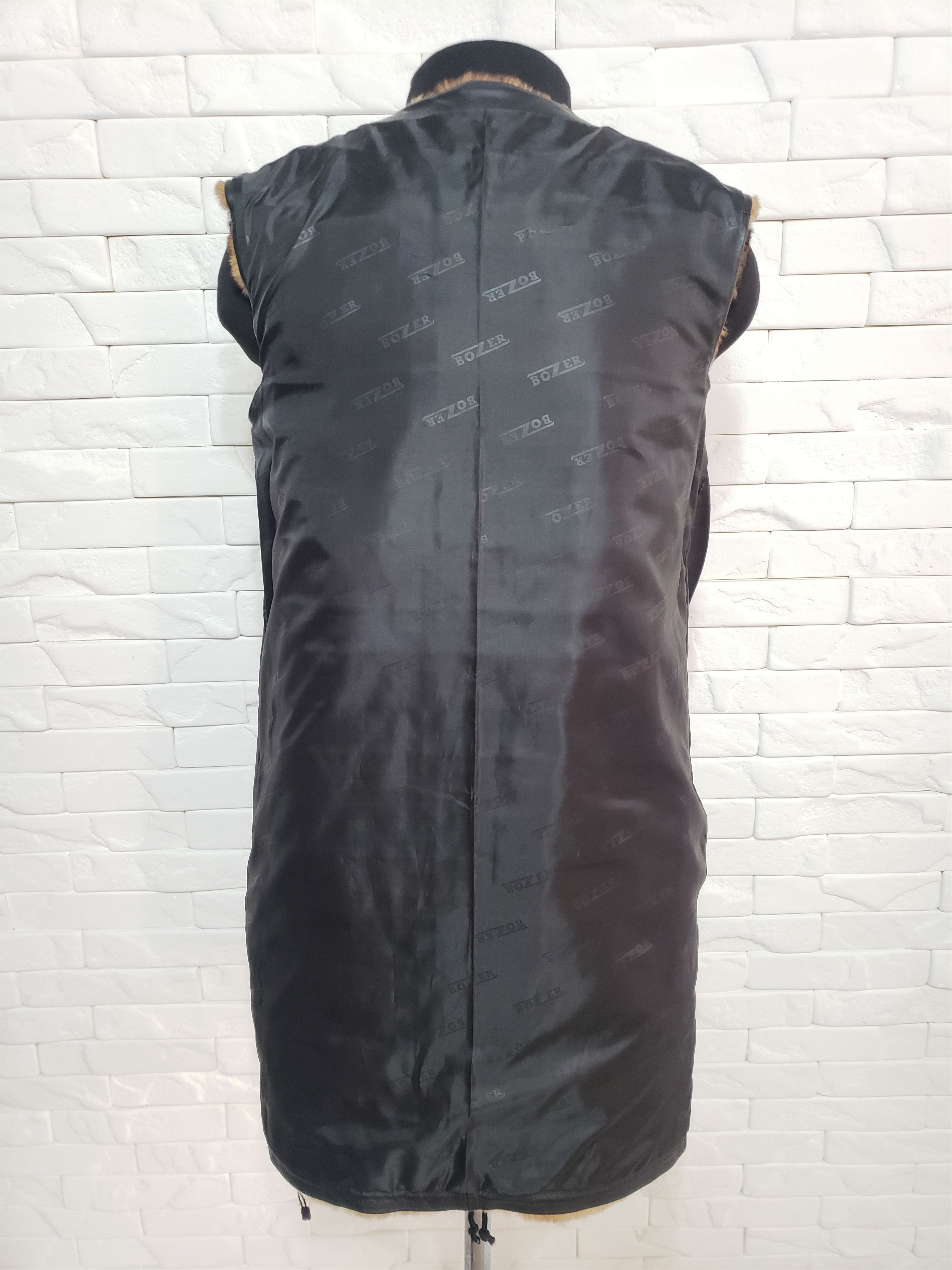 Genuine Leather Stylish women's vest made of genuine rabbit fur. Size M / US 6-8 / IT 42-44 - 9 Thumbnail