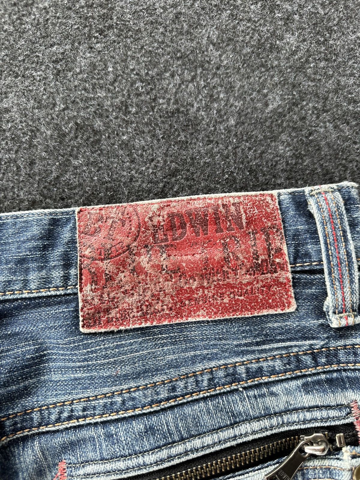 Edwin × If Six Was Nine × Japanese Brand Edwin Blue Trip Vintage Red Trademark Denim Size 30 F78 Size US 30 / EU 46 - 13 Thumbnail