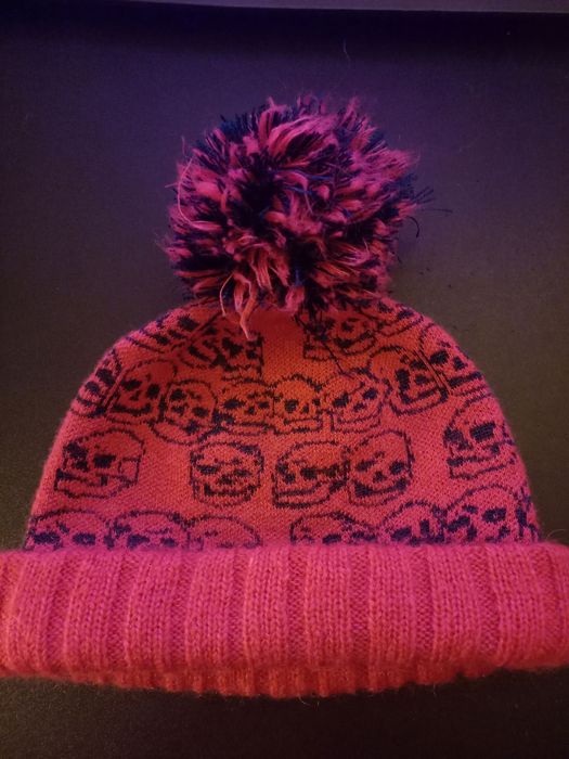 Hysteric Glamour Hysteric Glamour Skulls snowhat beanie | Grailed