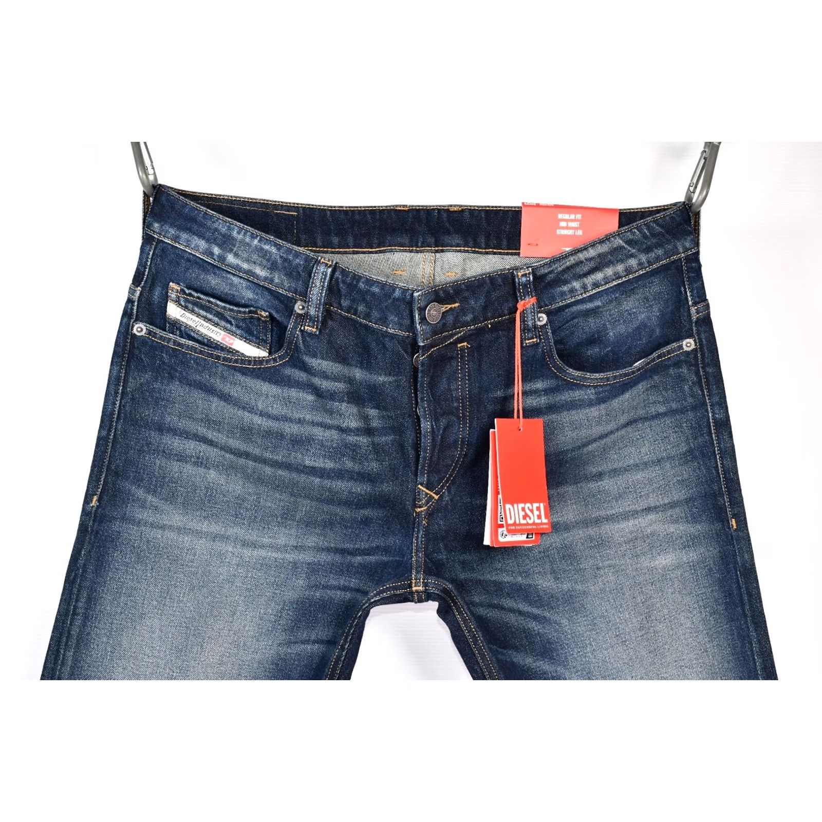 Diesel Diesel SAFADO-X Straight R0EP9 Jeans Men W36/L30 Blue 5-Pocket Stretch Denim Brand Diesel SAFADO-X Jeans Mens Size US 36 / EU 52 - 5 Thumbnail
