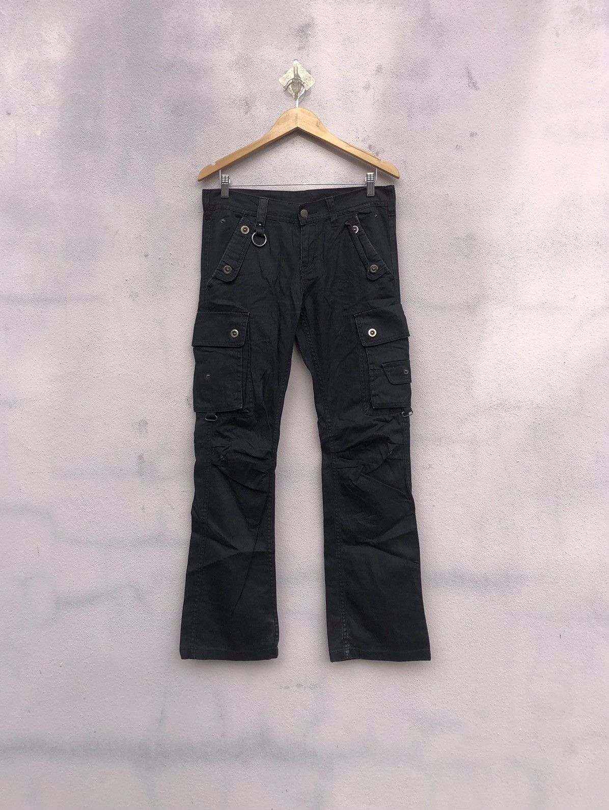 Tornado Mart Tornado Mart Flared Multiy Pocket Pants Size US 32 / EU 48 - 1 Thumbnail