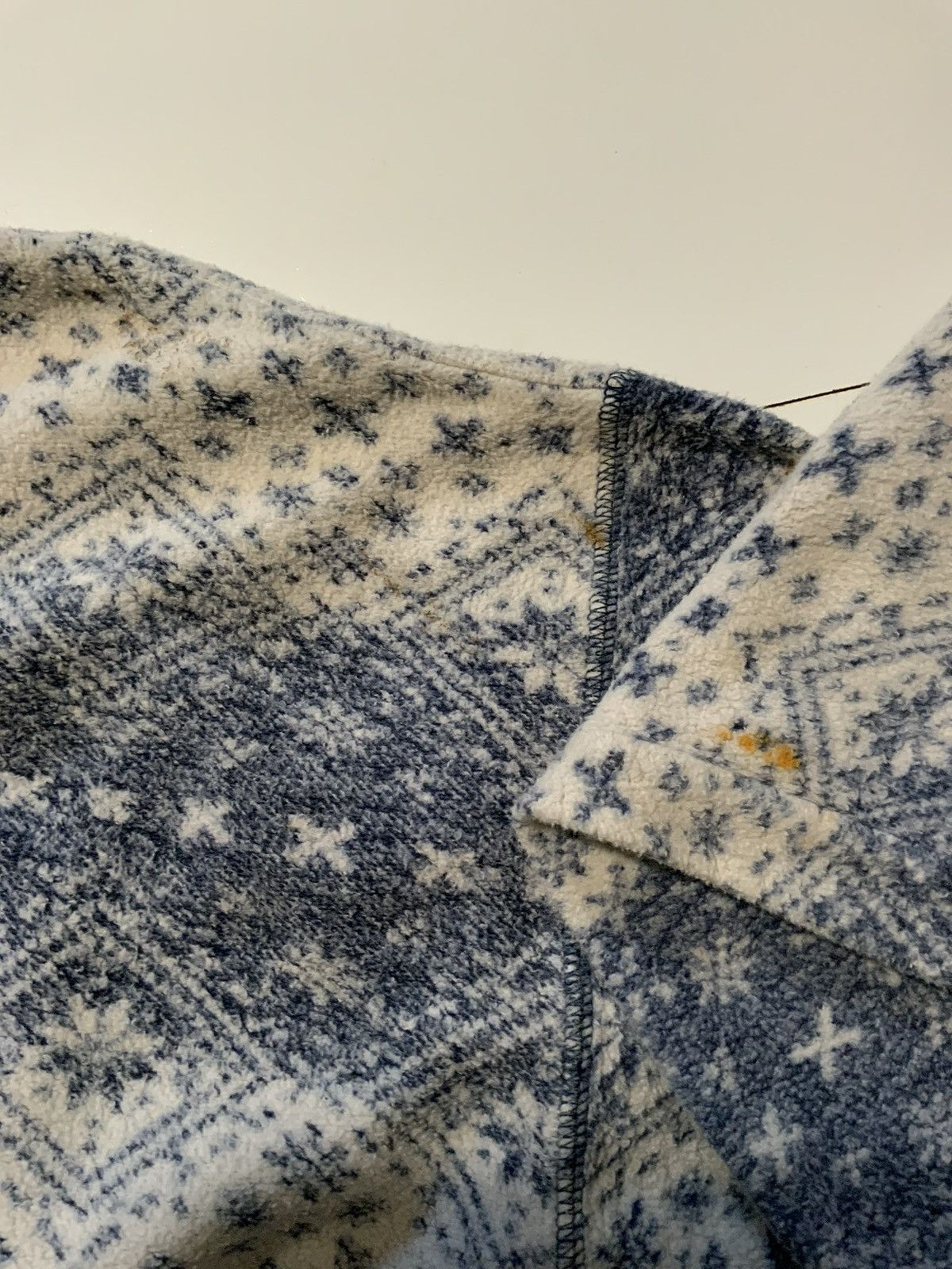 B.U.M Equipment × Vintage Vintage 90s B.U.M. Equipment Snowflake Fair Isle Hoodie Size US M / EU 48-50 / 2 - 7 Thumbnail