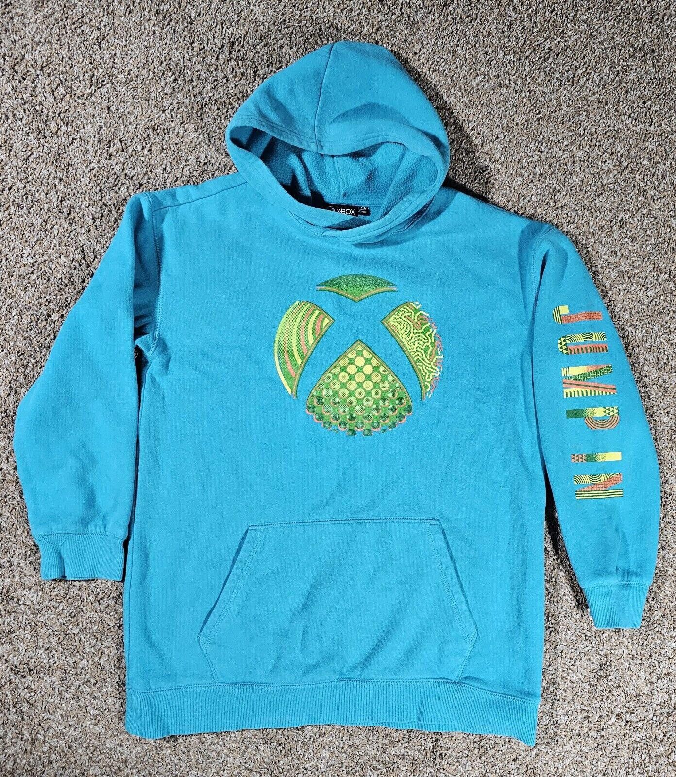 Microsoft Microsoft Xbox Graphic Hoodie Jump In Blue Size Youth XXL Size US XXS / EU 40 - 1 Thumbnail