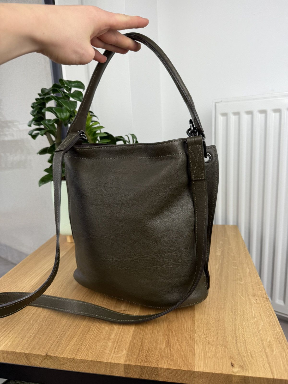 Longchamp Longchamp Shoulder Leather Bag Size ONE SIZE - 5 Thumbnail