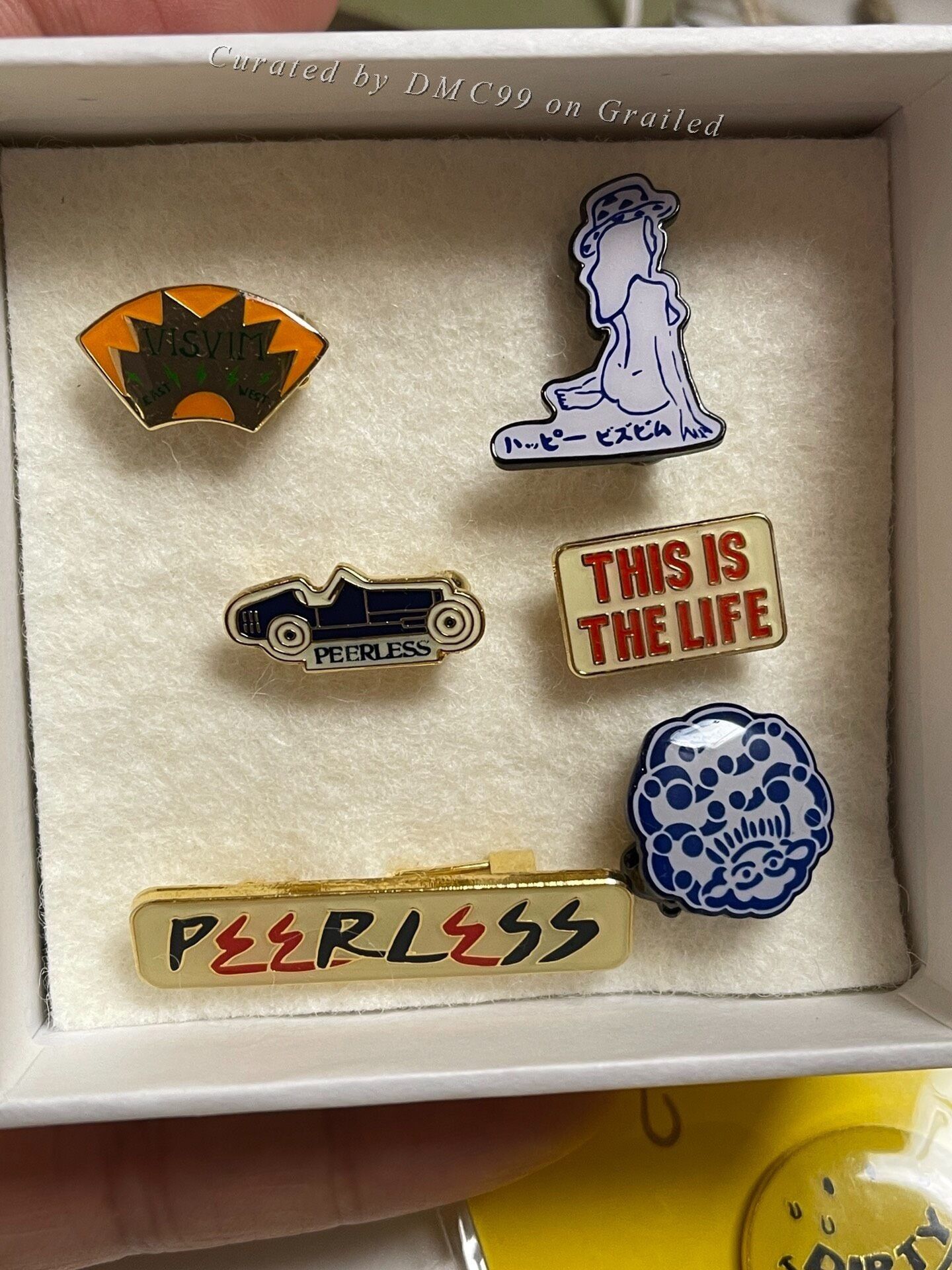 Visvim VISVIM PIN BADGE SET - ULTRA RARE | Grailed