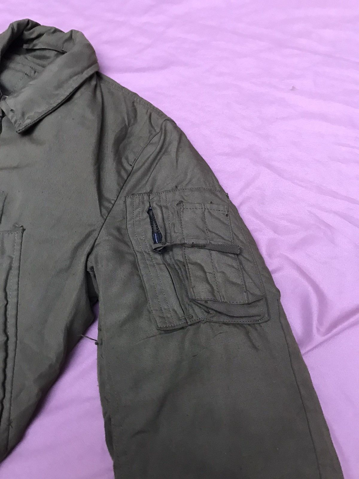 Other RARE USAAF HELICOPTER CREW 60s-70s cropped bomber jacket Size US XS / EU 42 / 0 - 4 Thumbnail