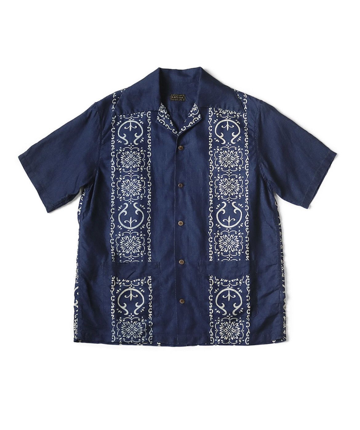 kapital habananaja langur collar cuban shirt