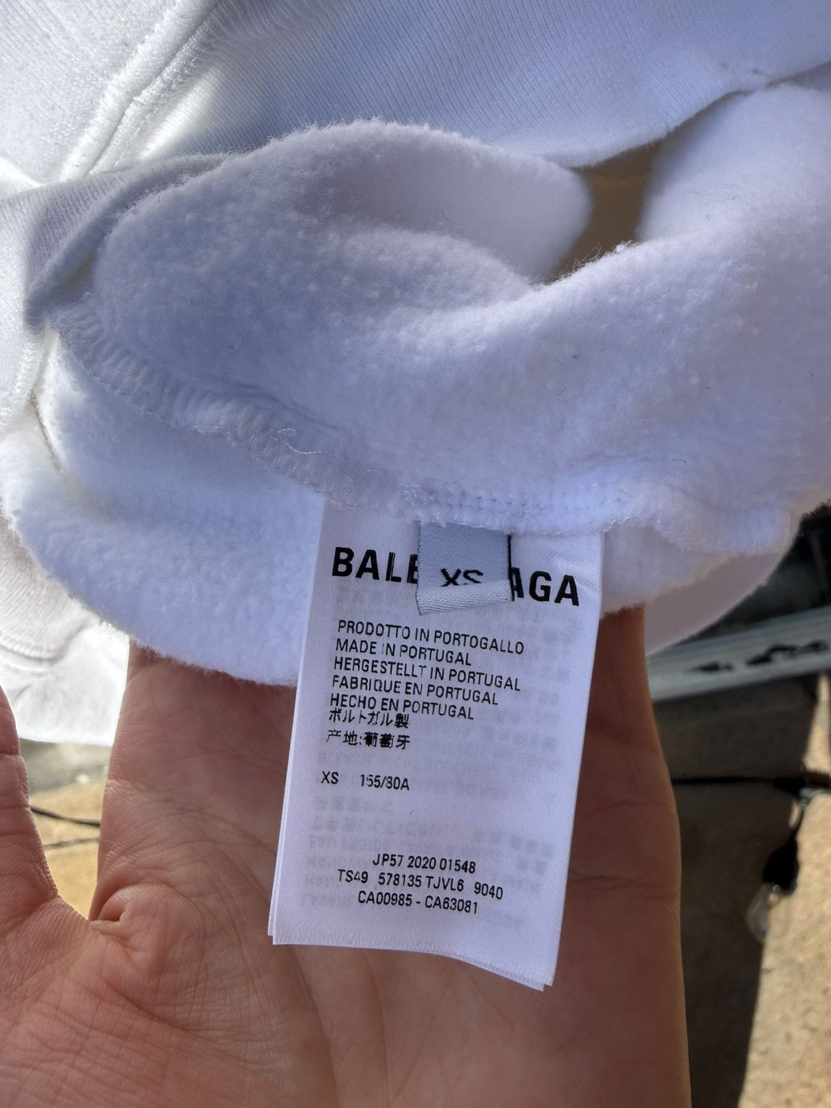 Balenciaga Balenciaga Distressed Valentine’s Day I Heart You Hoodie Size US XL / EU 56 / 4 - 11 Thumbnail